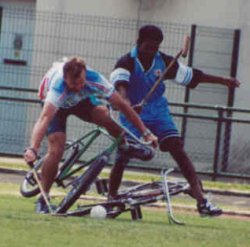 D. Derly dans un match trs disput entre France A et Inde A